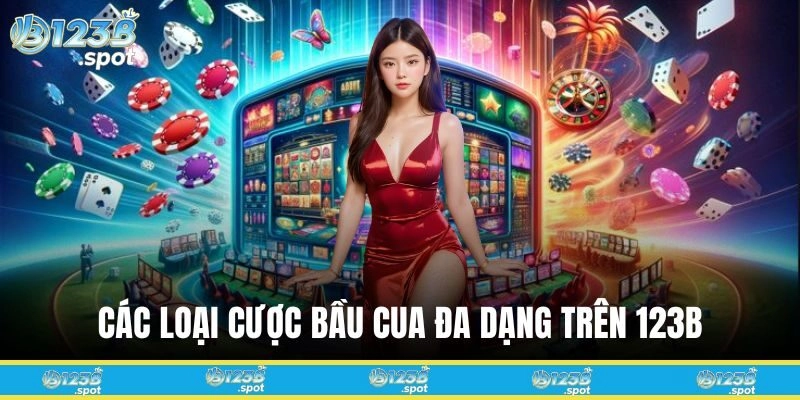 Các loại cược Bầu Cua đa dạng trên 123B và tỷ lệ trả thưởng