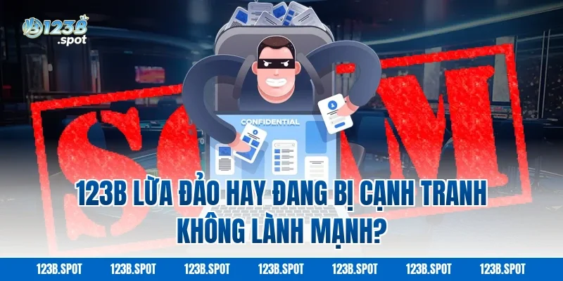 123B lừa đảo hay đang bị cạnh tranh không lành mạnh?