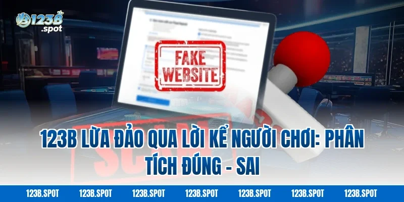123B lừa đảo qua lời kể người chơi: Phân tích đúng – sai