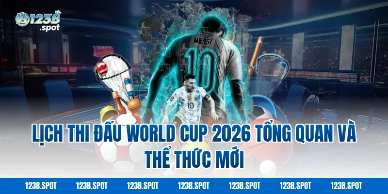 Lịch thi đấu World Cup 2026 tổng quan và thể thức mới