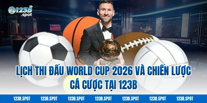 Lịch thi đấu World Cup 2026 và chiến lược cá cược tại 123b